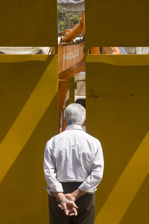 Man looking